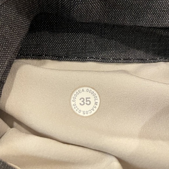 Lululemon Commission Pants Mens 35x30 Gray Chino Slim Fit Cotton Blend LM5AC0S - Picture 2 of 16